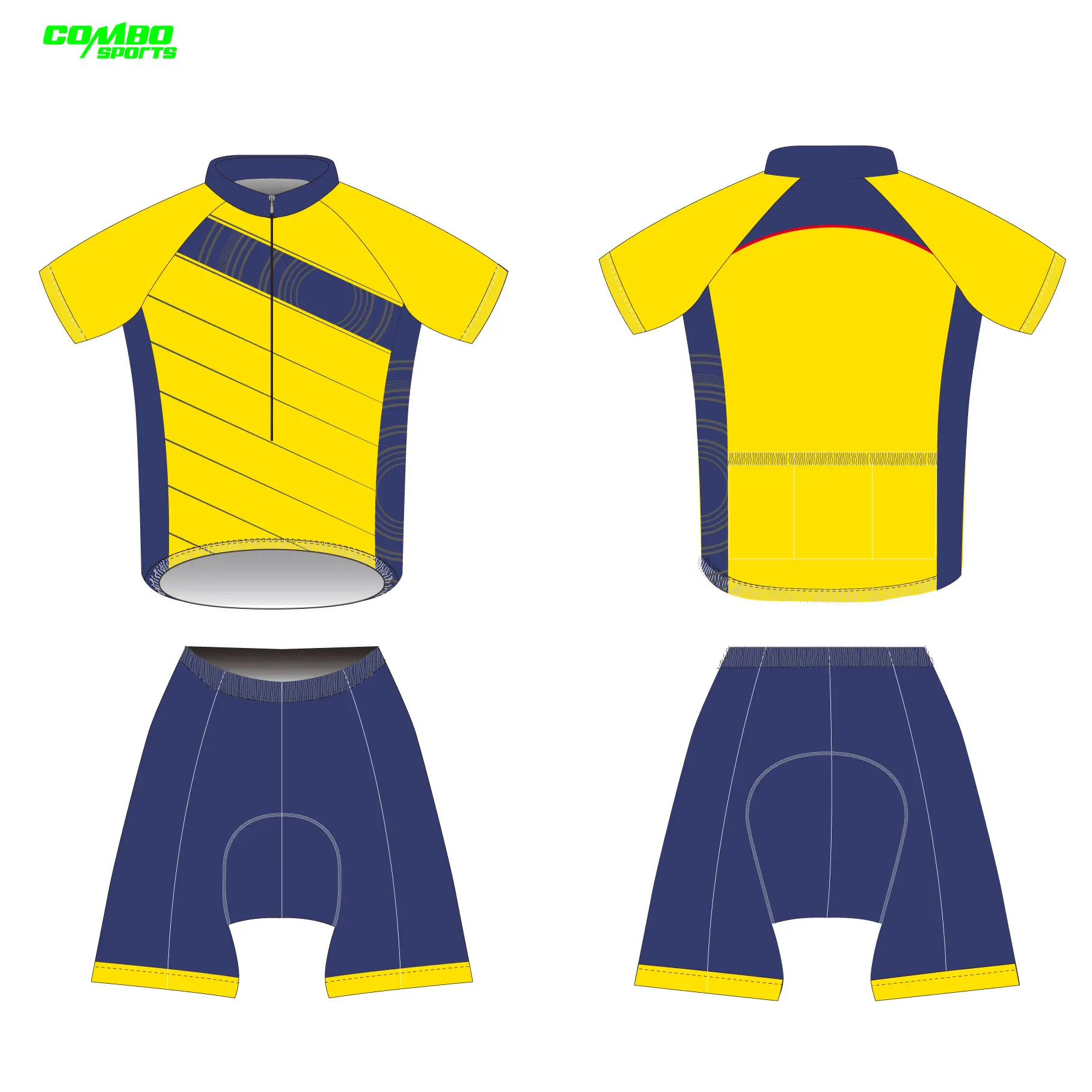 Customized Cycling Jersey Breathable Quick Dry Short Sleeve Top Quality Team cycling jersey Factory OEM&ODM