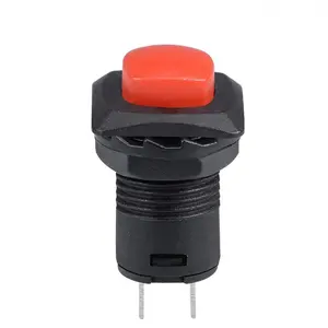DS-226 12mm selbst lock Kunststoff Runde Push Button Switch