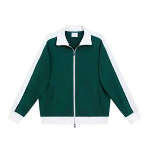 Produttore OEM alta qualità Full Zip up <span class=keywords><strong>Polo</strong></span> maglia giacca <span class=keywords><strong>con</strong></span> LOGO personalizzato da uomo cerniera oversize pesi massimi <span class=keywords><strong>con</strong></span> <span class=keywords><strong>cappuccio</strong></span> - Product Image 6