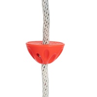 Ensemble de siège de balançoire en plastique avec corde, accessoire de plateforme de balançoire pour enfants et plateforme d'escalade pour arbres