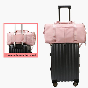 <span class=keywords><strong>Bolsa</strong></span> Deportiva <span class=keywords><strong>de</strong></span> Nailon <span class=keywords><strong>de</strong></span> Gran Capacidad, Seca/Húmeda, con Compartimento para Zapatos, para Gimnasio, Viajes y Actividades al Aire Libre - Product Image 5