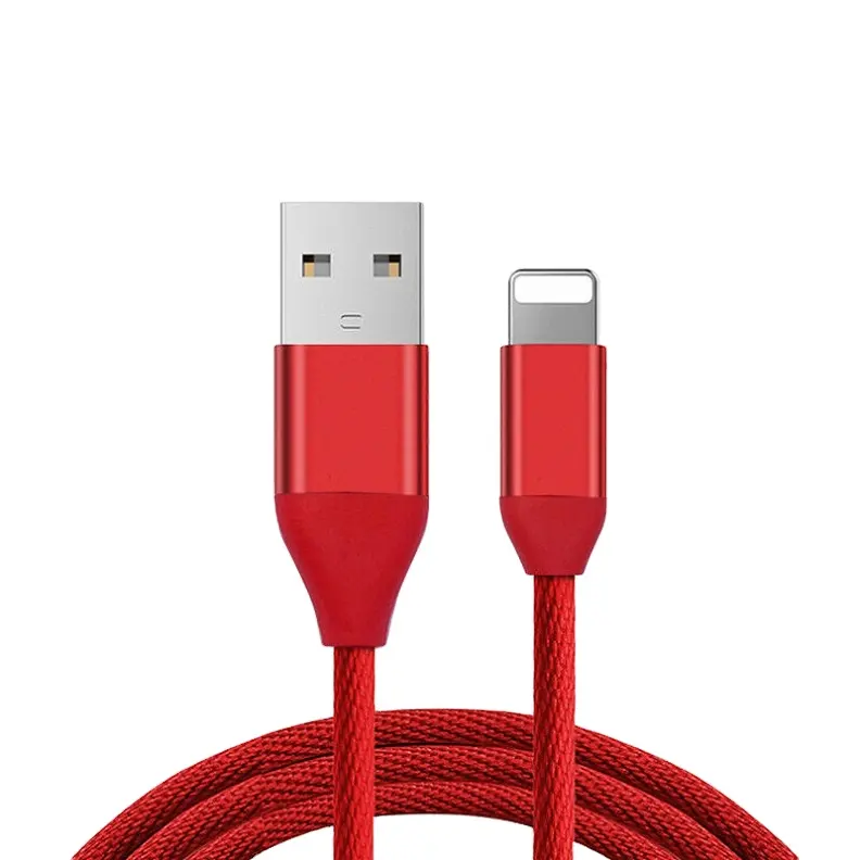 Hot Sale 10 Feet Nylon Braided Lightning Mobile Smart phone Fast Charging Usb To Lighting Cable Data Cable For Iphone