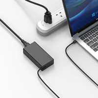 100W Type C Chargeur d'ordinateur portable Type C Alimentation pour ordinateur portable Câble de prise USB C pour adaptateur pour ordinateur portable