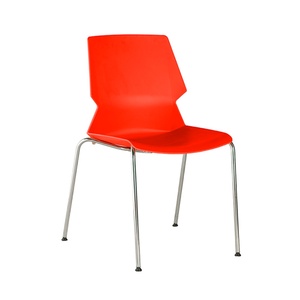 <b>Cheap</b> Office Furniture Restaurant Plastic Folding <b>Chairs</b> with Metal Leg - Product Image 5