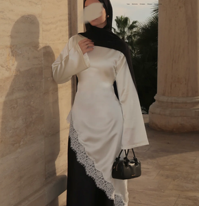 Satin Muslim Bridesmaid Dresses - Elegant & Modest