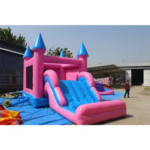 Moonwalk Comercial Bonito Inflável Jumping Bouncy Castle Jumper Bouncer Waterslide Dinossauro Bounce House Combo Water Slide