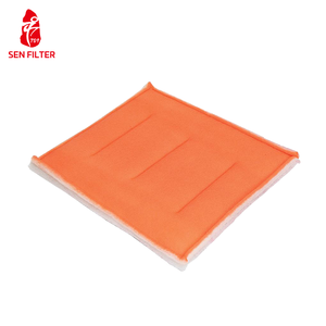 Filtres à air pour cabine de peinture, filtre interne en fibre synthétique, panneau filtrant pour cabine de peinture, tampon filtrant collant pour prise d'air - Product Image 1