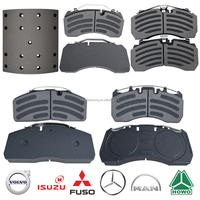 Set Kampas Rem 1982826 1506518 01906439 0004211810 2325213 4.90930 untuk Truk Eropa DAF IVECO MAN Mercedes-Benz SCANIA