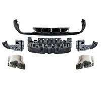 Diffuser Belakang E63S Berkualitas Tinggi untuk Mercedes Benz E Class W238 hingga Gaya E63 Diffuser 2017-2023