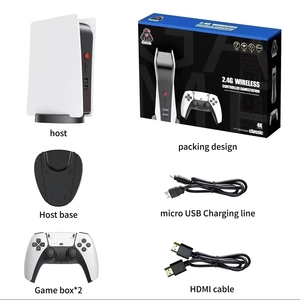 Hot Sale M5 3D Game Console 2.4G Wireless <strong>Controller</strong> PS5 Style 4K HD Retro Video Card Box 500 in M5 Classic - Product Image 6