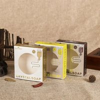 Boîte de couleur pliante double face avec logo personnalisé blanc avec fenêtre pour médecine boîte d'emballage de café bonbon