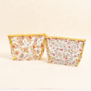 Tiered Storage Transparent <b>Zip</b> <b>Pouch</b> Fashion Toiletry Travel Makeup Cute makeup bag - Product Image 1