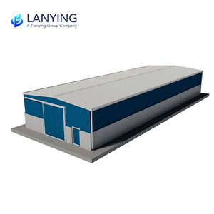 Nhiều câu chuyện đúc sẵn Kết Cấu Thép công nghiệp nhà kho hội thảo nhà chứa máy bay xây dựng - Product Image 4