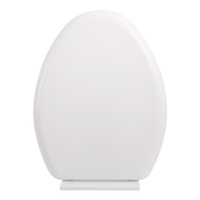 Couvre-siège de toilette universel en plastique en forme de O, épaissi, résistant à la pression, à charge lourde, avec amortisseur de descente, nouveau style chinois
