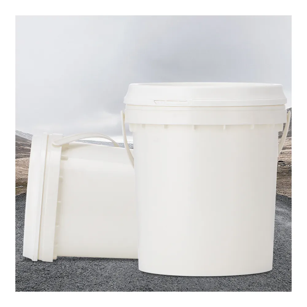 Anpassbar 1 5 kg 3l 10l luftdicht leere feuchte Tücher Korb fässer Behälter messen Füllung klarer Griff Eimer mit Deckel