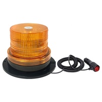 12/24V Kosten günstige Magnet basis Bernstein farbenes LED-Blitzlicht Blinkendes rotierendes Warn licht Baumaschinen teile