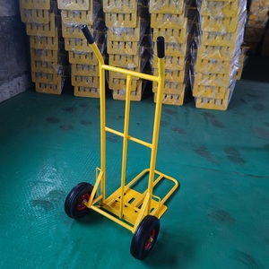 Chariot industriel résistant portatif de camion de main de deux roues charge de 250kg chariot en caoutchouc de plate-forme en métal d'OEM 200kg pour le transport de marchandises - Product Image 4