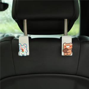 <b>Car</b> Cartoon Headrest Hooks ABS Material Multifunctional Seat Back Hanger For <b>Car</b> <b>Interior</b> Decoration - Product Image 4