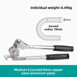 Herramienta Manual Profesional <span class=keywords><strong>de</strong></span> Grado Industrial para Doblar Tuberías <span class=keywords><strong>de</strong></span> Refrigeración, para Tuberías <span class=keywords><strong>de</strong></span> <span class=keywords><strong>Cobre</strong></span>, Dobladora <span class=keywords><strong>de</strong></span> Tubos <span class=keywords><strong>de</strong></span> Aluminio - Product Image 6
