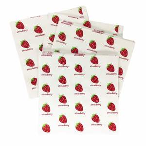 Papel de Envolver Alimentos Antigrasa con Logotipo Personalizado, Impresión Offset, Papel para Hornear Virgen de Pulpa de Madera - Product Image 1