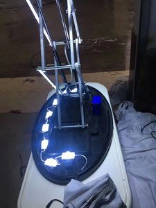 Stand d'exposition de forme ovale avec éclairage LED, tissu tendu, affichage publicitaire, affichage rétractable automatique, <span class=keywords><strong>comptoir</strong></span> de table - Product Image 2