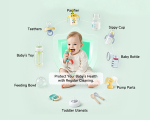 Lavatrice, Asciugatrice e Sterilizzatore Automatico per Biberon con Tecnologia <span class=keywords><strong>di</strong></span> Pulizia Profonda - Product Image 4