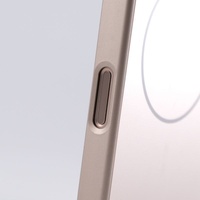 Coque de téléphone magnétique Factory AG avec couverture de Film de protection de lentille de panneau arrière en verre mat pour iPhone 17 14 15 16 Pro Max 17 Air