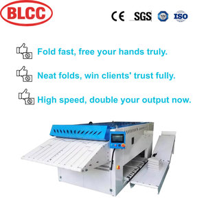 Machine à plier les serviettes BLCC, plieuse de serviettes, <span class=keywords><strong>linge</strong></span> de maison, tissus et vêtements pour les blanchisseries industrielles et commerciales - Product Image 3