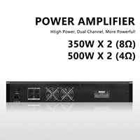 Mélangeur de puissance GAX-PMX16 + alimentation fantôme 48V 2000W 16DSP effets Blueteeth USB ordinateur jouer enregistrement Console de mixage