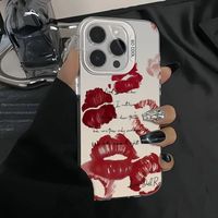 Coques de Téléphone Portable de Luxe Antichoc pour iPhone 17 Air 16 15 Plus Pro Max 14 13 12 11 – Protection Arrière Anti-chute avec Logo Personnalisé