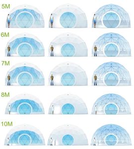 Nuova Tenda Glamping a Cupola 2025, 8M 10M 15M, Tenda Geodetica per <span class=keywords><strong>Campeggio</strong></span> e Noleggio Hotel - Product Image 6