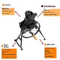 Décortiqueuse de maïs électrique manuelle à double usage haute efficacité, machine à décortiquer le maïs domestique à haute productivité
