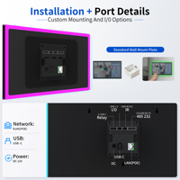 Tablette murale Android 13 2026 avec écran tactile POE gratuit, Wi-Fi 6, 10,1 pouces, pour usage domestique intelligent et professionnel