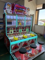 Jeu de tir de balles 3 Cannon Park pour aires de jeux intérieures, centres de divertissement familial et salles de jeux, machine d'arcade à monnayeur pour enfants avec jeu de balles physique