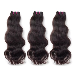 Extensions de cheveux indiens authentiques Remy en gros paquets de cheveux bouclés profonds et ondulés avec retours - Product Image 3