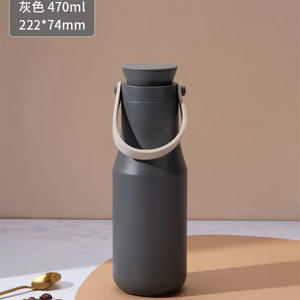 Nouveau Simple Ins <span class=keywords><strong>vent</strong></span> 304 acier inoxydable grande capacité Portable tasse tasse à eau pour voiture en plein air voyage isolé verre caractéristique - Product Image 6