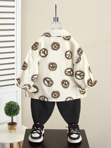 Bán Buôn Tùy Chỉnh Người Đàn Ông Của Mùa Thu Ánh Sáng Áo Khoác, Mát Bé Mùa Xuân Và Mùa Thu Áo Khoác, Áo Sơ Mi, Phong Cách Giản Dị Trẻ Em Của Quần Áo - Product Image 5