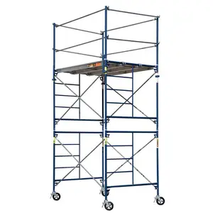 China supplier 2.3mm steel H frame ladders and industrial scaffolding
