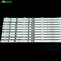 Bande de barre de lumière LED LED55D06A-ZC29AG-02E JY-742 Tv 30355006211E 30355006212E TA55XF ZC29AG-02T LED55D06B 8A + 2B 55 pouces HAI ER