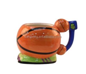 Tasses de <span class=keywords><strong>basket</strong></span>-ball en céramique, sans couvercle, taille et forme, peuvent être personnalisées - Product Image 1