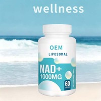 Complément alimentaire en capsules molles NAD Plus, capsules de supplément NAD+, OEM, ODM, étiquette privée, vente en gros