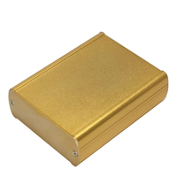 Boîtier de commande en alliage d'aluminium anodisé IP54, revêtement en poudre argentée, OEM ODM, boîtier personnalisé pour onduleurs et batteries