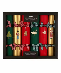 Diy <strong>Giant</strong> Luxury Christmas <strong>Crackers</strong> Celebration <strong>Crackers</strong> with Velvet Bow - Product Image 4