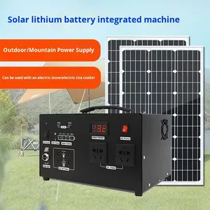 220V Full Set Small Household <strong>Solar</strong> Generator System Outdoor Emergency Action Power Supply with MPPT Controller for Home Use - Product Image 6