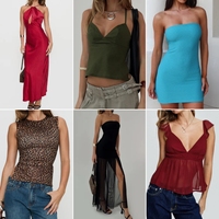 Liquidation Été : T-shirts, Robes Imprimées, Jupes Courtes et Hauts pour Femmes – Lots Mixtes de Vêtements, Expédition Aléatoire