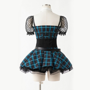 Disfraz de Cosplay de Franky de Elf High School, Falda a Cuadros con Cintura Ajustada, Disfraz de Halloween, Vestido de Anime para Juego de Roles, Verano 2026 - Product Image 5