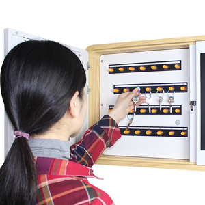 Coffre-fort mural de haute qualité pour clés de sécurité, avec serrure électronique à code, système de gestion des clés, durable, intérieur/extérieur - Product Image 5