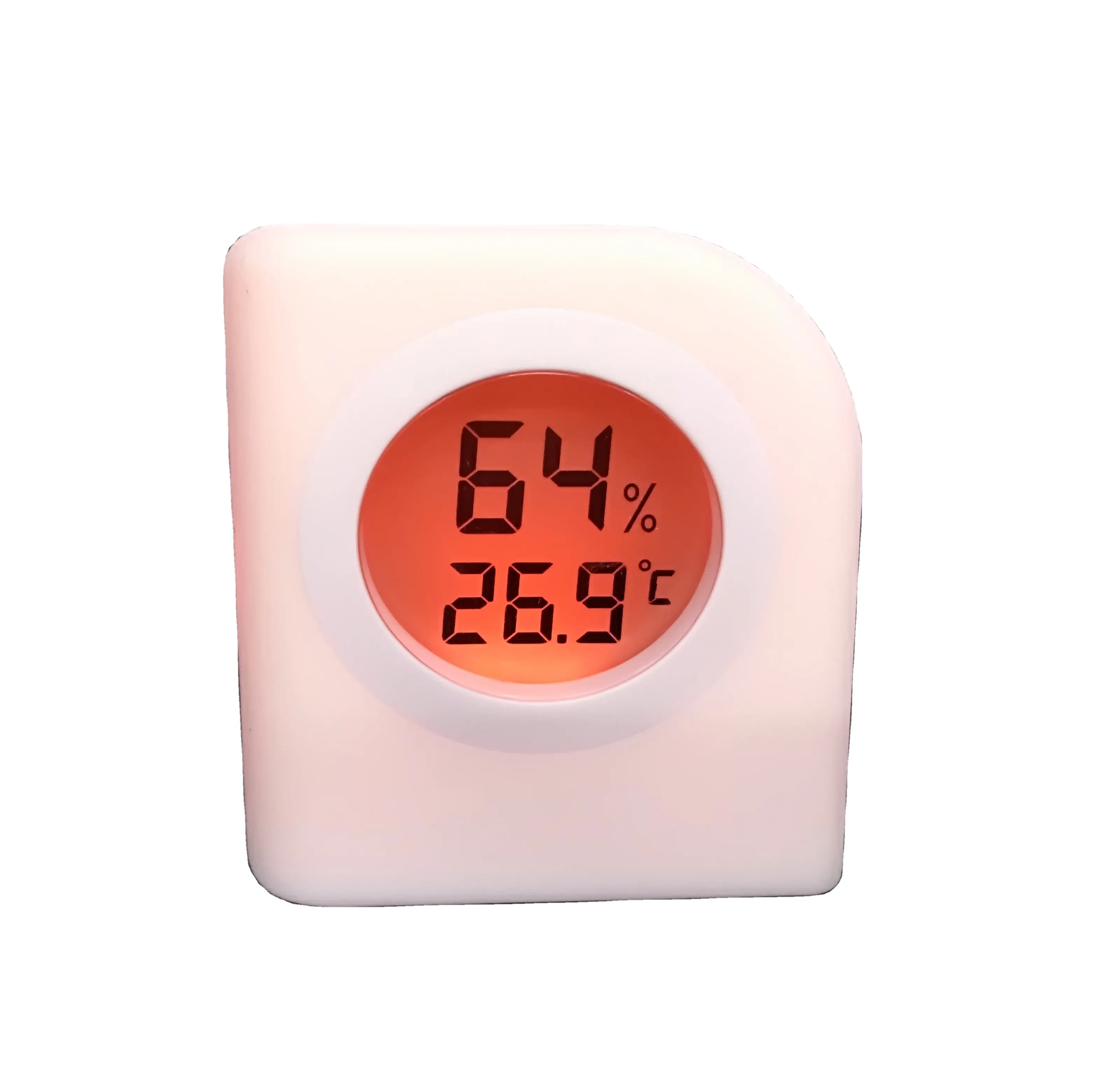 Termoigrometro per cameretta di vendita calda che cambia il colore della lampada in base alla temperatura