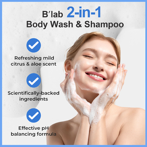 <span class=keywords><strong>2</strong></span> <span class=keywords><strong>en</strong></span> <span class=keywords><strong>1</strong></span> Nettoyant pour le corps et shampooing Sans lavage Aloe Vera Mousse de <span class=keywords><strong>douche</strong></span> sans sulfate pour hommes femmes bébé Gels de <span class=keywords><strong>douche</strong></span> rafraîchissants - Product Image 2