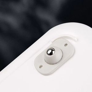 Ball Transfer Unit 4pc Adhesive Swivel Caster White For Furniture Home Use - Product Image 2